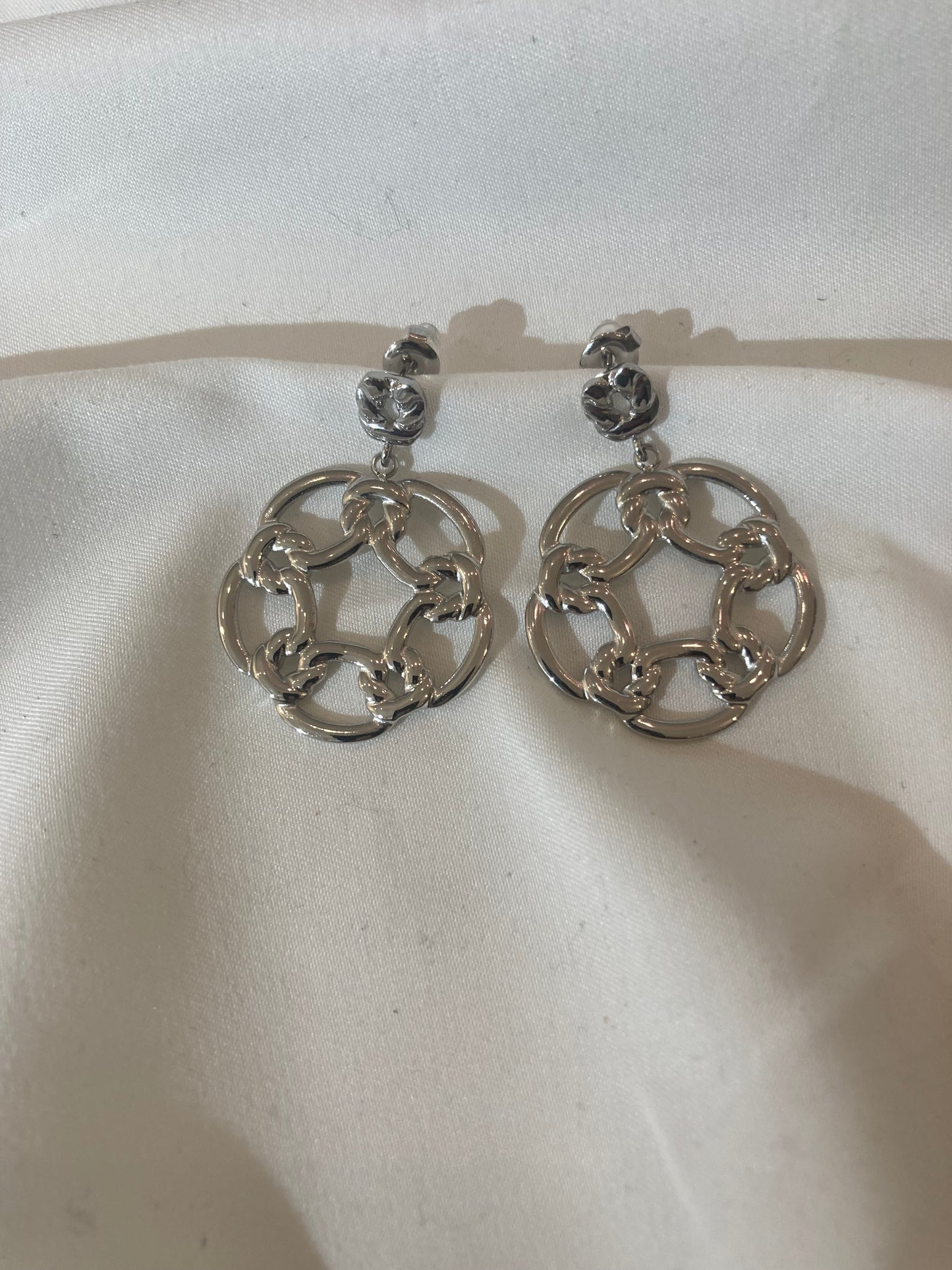 Boucles d’oreilles en acier inoxydable